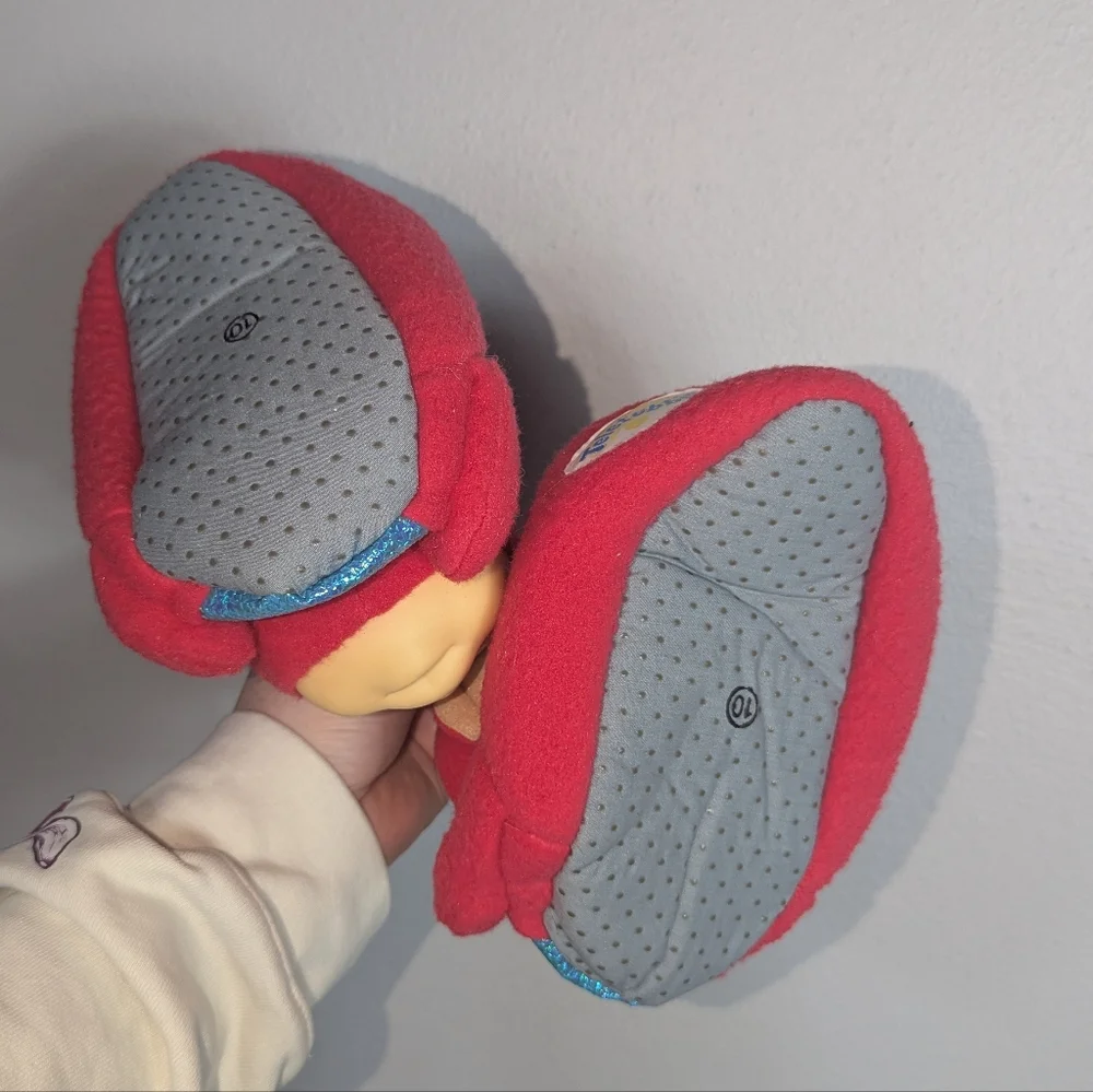 10 Vintage Teletubbies Red Po 1998 Slippers House Shoes